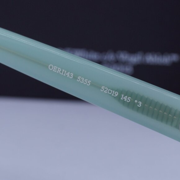 Off-White OERI143 LINCOLN 5355 Square Sunglasses – Transparent Sage/Green - Picture 7 of 10